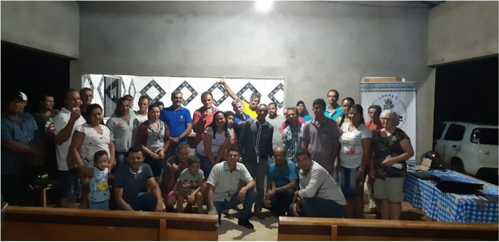 Reunião na Comunidade Primavera — coleta de sementes e produção de mudas